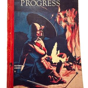 Vintage 'Pilgrim's Progress' Book by John Bunyan